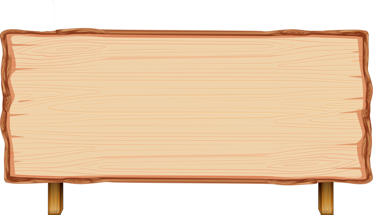 Wood Bulletin Board